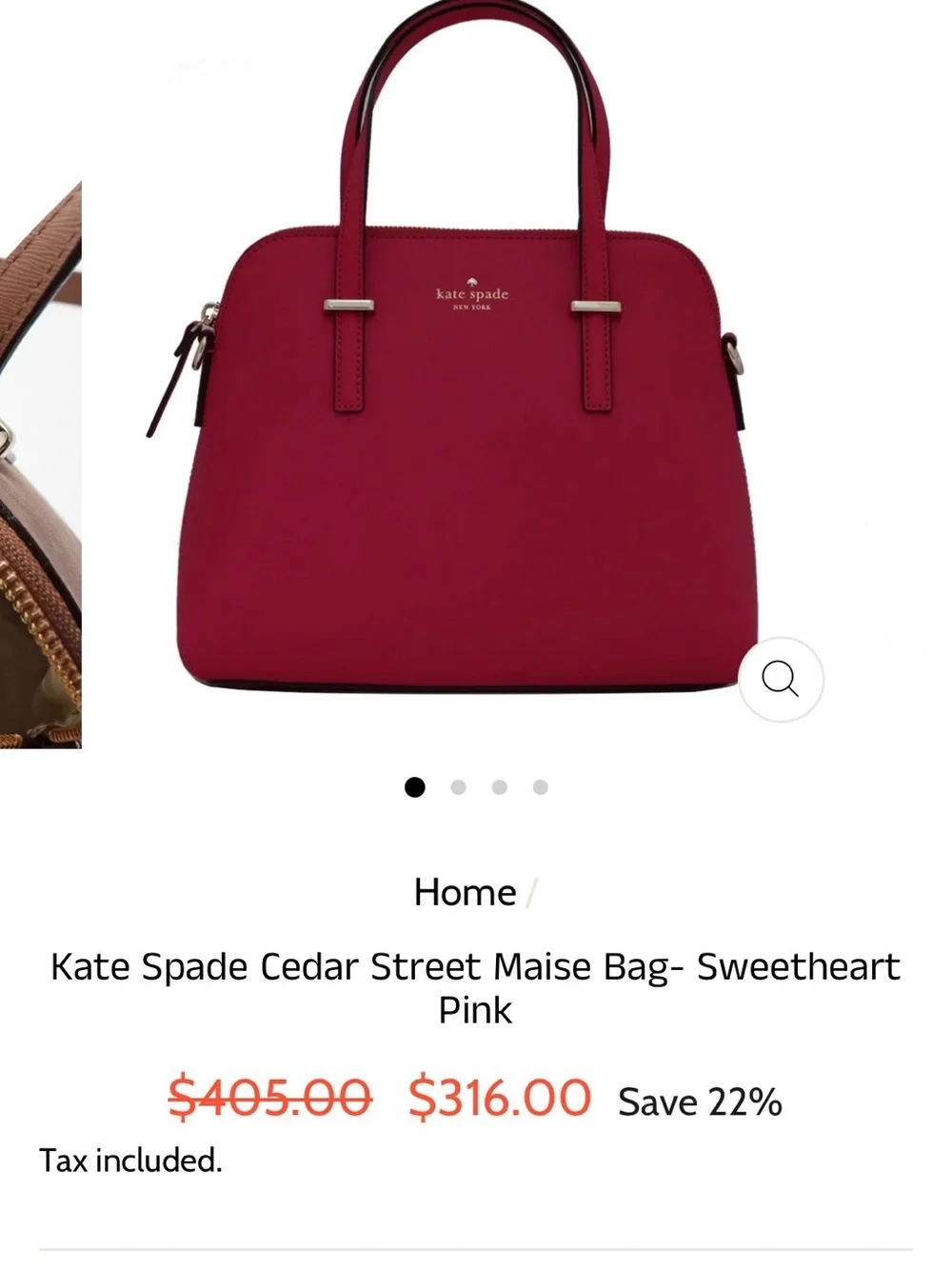 kate spade classic dome